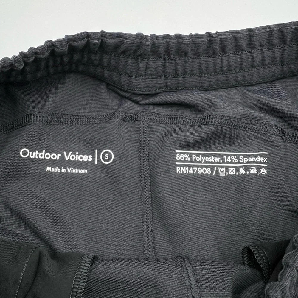 Outdoor Voices Dark Gray Track Pants - Picture 8 of 8